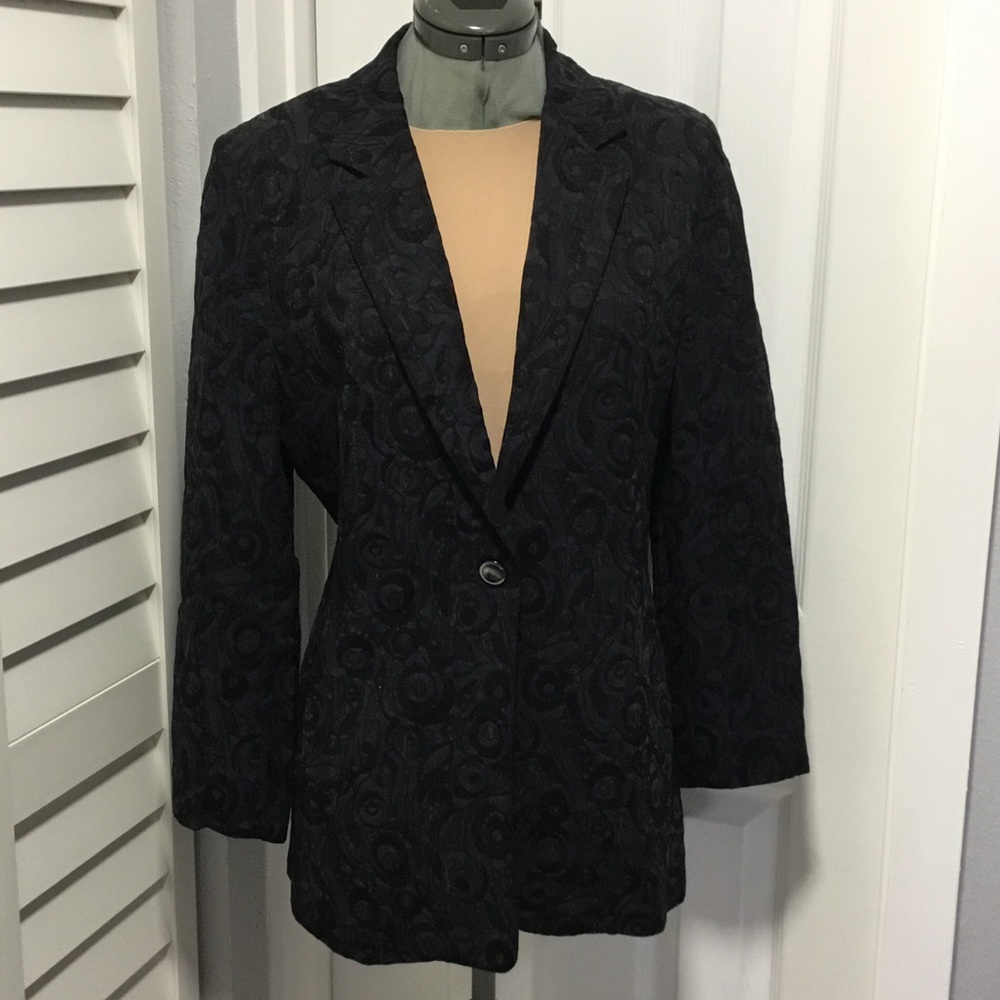 Blazer , Jane Daniel’s designer from Auckland,navy blue and black